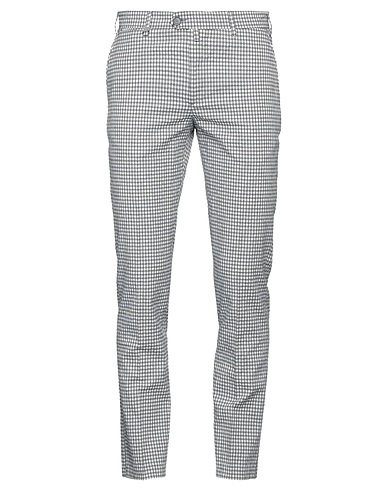 BARBATI Casual trouser Grey 68% Cotton, 17% Polyamide, 15% Polyester