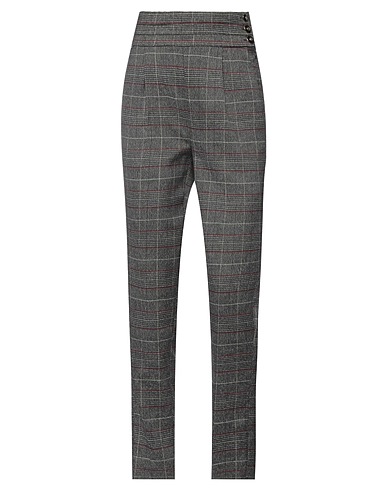 FRACOMINA Casual pants Black 98% Cotton, 2% Elastane