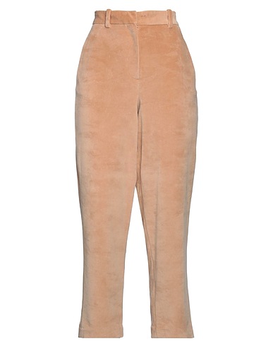 CIRCOLO 1901 Casual trouser Beige 80% Cotton, 20% Polyester