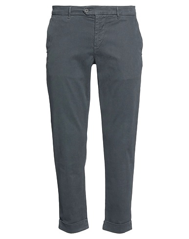 0/ZERO CONSTRUCTION Casual trouser Lead 69% Cotton, 29% Lycra®, 2% Elastane
