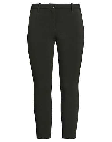 NINE IN THE MORNING Casual trouser Military green 64% Wool, 28% Polyamide, 8% Elastane