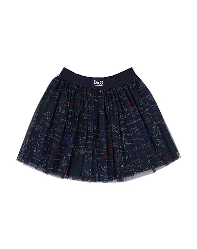 DOLCE&GABBANA Skirt Midnight blue 53% Polyester, 47% Polyamide, Cotton, Viscose, Elastane