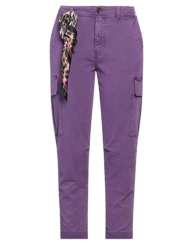MASON'S Cargo Purple 97% Cotton, 3% Elastane