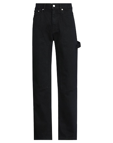 HELMUT LANG Denim pants Black 100% Cotton