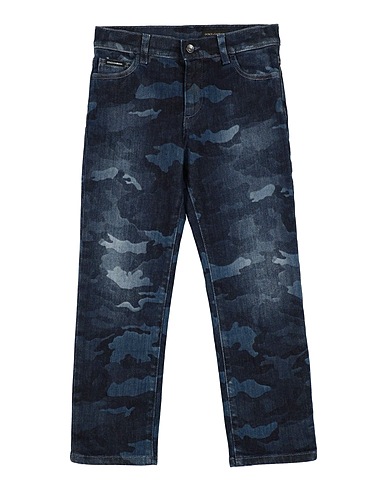 DOLCE&GABBANA Denim pants Blue 98% Cotton, 2% Elastane