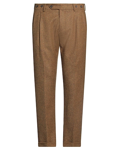 BERWICH Casual pants Mustard 100% Wool