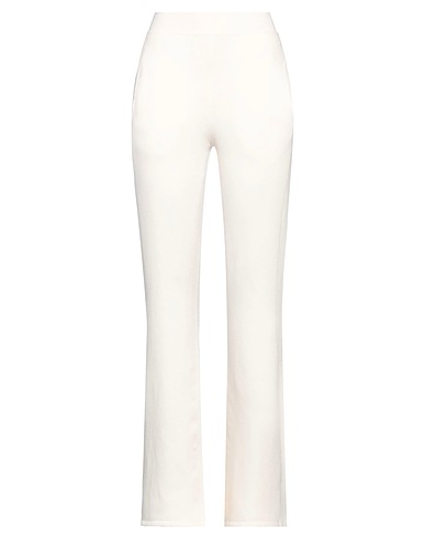 ALBERTA FERRETTI Pantalone Off white 70% Lana Vergine, 30% Cachemire, Poliammide, Elastan