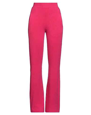 ALBERTA FERRETTI Casual trouser Fuchsia 70% Virgin Wool, 30% Cashmere, Polyamide, Elastane