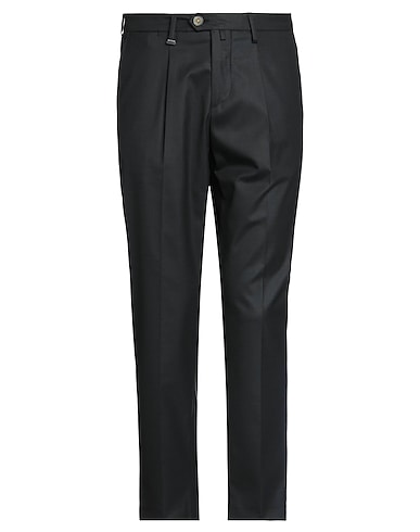 BARBATI Casual trouser Black 55% Polyester, 25% Wool, 18% Viscose, 2% Elastane