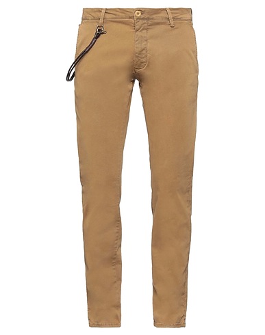 MODFITTERS Casual trouser Camel 98% Cotton, 2% Elastane