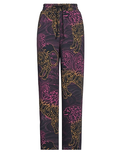OTTOD'AME Casual trouser Midnight blue 100% Polyester