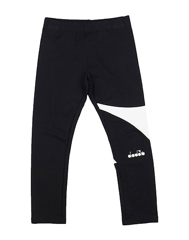 DIADORA Leggings Nero 95% Cotone, 5% Elastan