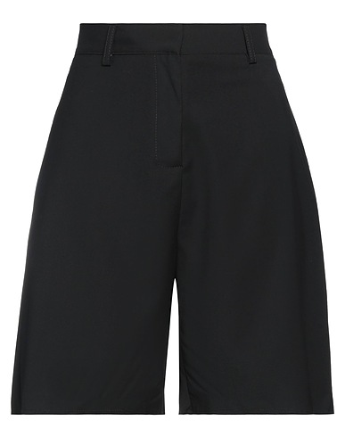 MARSĒM Shorts & Bermuda Black 70% Polyester, 28% Viscose, 2% Elastane