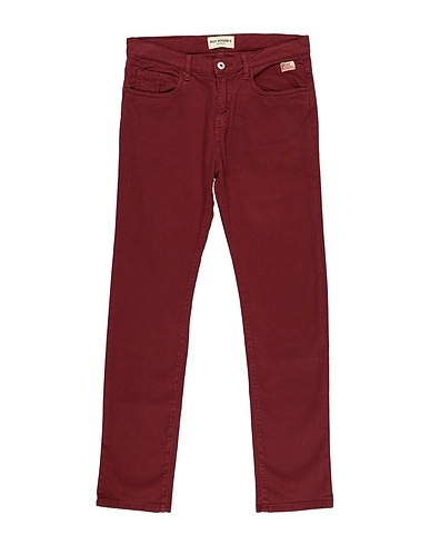 ROŸ ROGER'S Pantalone Bordeaux 100% Cotone