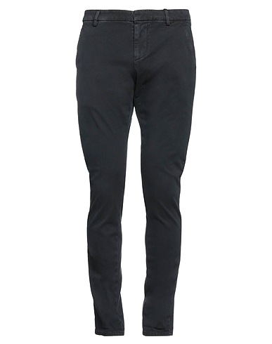 DONDUP Casual trouser Black 88% Cotton, 10% Polyester, 2% Elastane