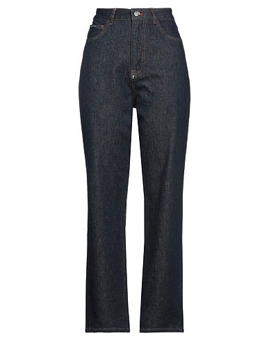 PHILIPP PLEIN Denim trousers Blue 100% Cotton