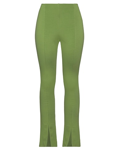 MEIMEIJ Pantalone Verde chiaro 96% Viscosa, 4% Elastan