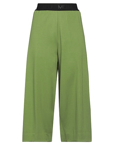 MEIMEIJ Casual trouser Light green 68% Viscose, 27% Polyamide, 5% Elastane