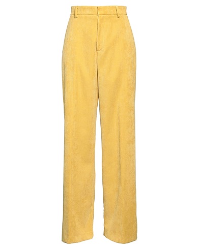 MEIMEIJ Casual trouser Mustard 90% Polyester, 8% Polyamide, 2% Elastane