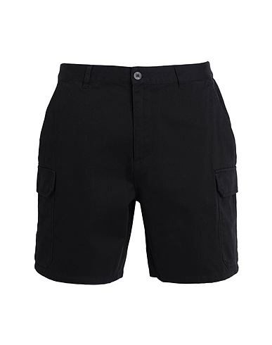TOPMAN Shorts & Bermuda Nero 100% Cotone