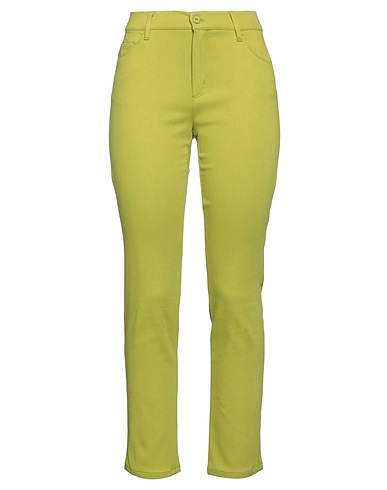 DIANA GALLESI Pantalone Verde chiaro 50% Cotone, 47% Viscosa, 3% Elastan