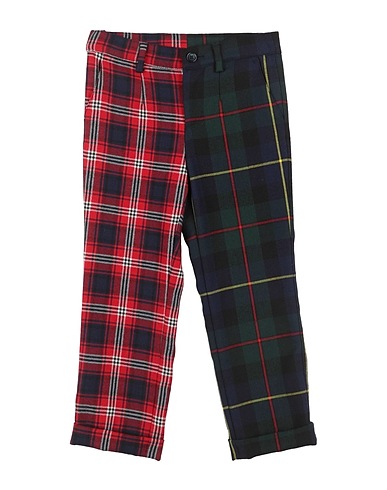 DOLCE&GABBANA Pantalone Rosso 100% Lana