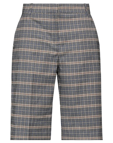 MANILA GRACE Dress pants BLU NAVY 74% Polyester, 21% Viscose, 5% Elastane