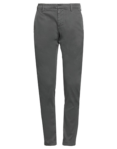 DONDUP Casual pants Grey 97% Cotton, 3% Elastane
