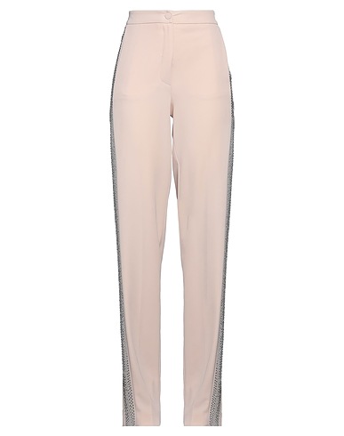 BLUMARINE Casual trouser Light pink 95% Polyester, 5% Elastane
