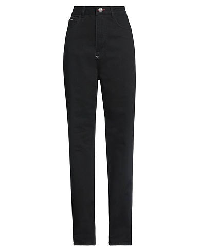 PHILIPP PLEIN Pantaloni jeans Nero 100% Cotone, Poliestere