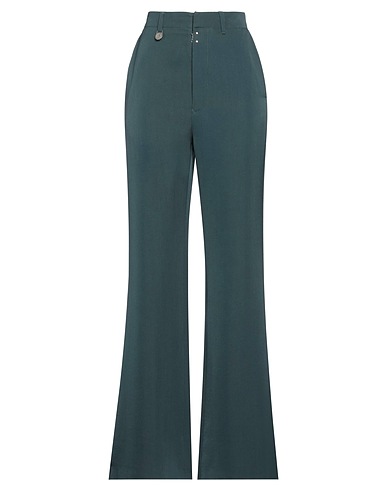 MM6 MAISON MARGIELA Dress pants VERDE PETROLIO 54% Wool, 46% Viscose