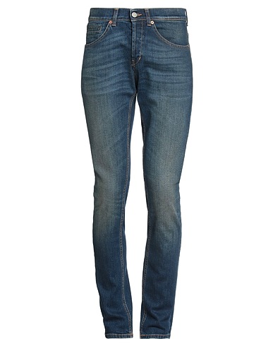 DONDUP Denim trousers Blue 98% Cotton, 2% Elastane