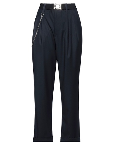 HIGH Casual trouser Midnight blue 67% Polyester, 31% Viscose, 2% Elastane