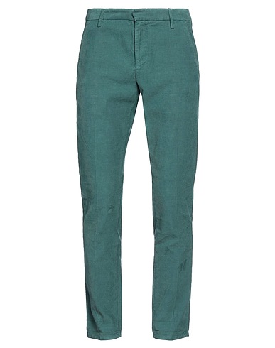 DONDUP Chinos Verde smeraldo 98% Cotone, 2% Elastan