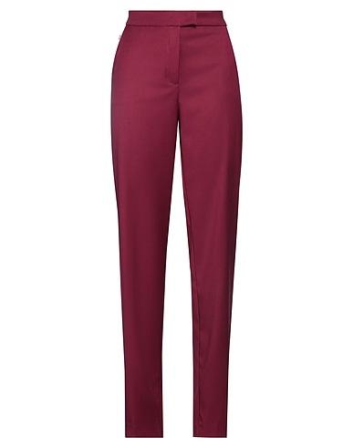 JIJIL Pantalone Porpora 66% Poliestere, 33% Viscosa, 1% Elastan