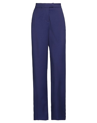 JIJIL Casual trouser Dark purple 66% Polyester, 33% Viscose, 1% Elastane