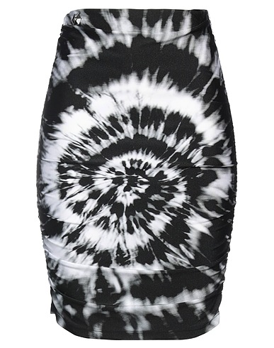 PHILIPP PLEIN Mini skirt Black 80% Polyamide, 20% Elastane