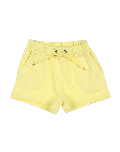 L:Ú L:Ú by MISS GRANT Shorts & Bermuda Yellow 100% Cotton