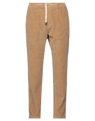 CRUNA Pantalone Cammello 98% Cotone, 2% Elastan