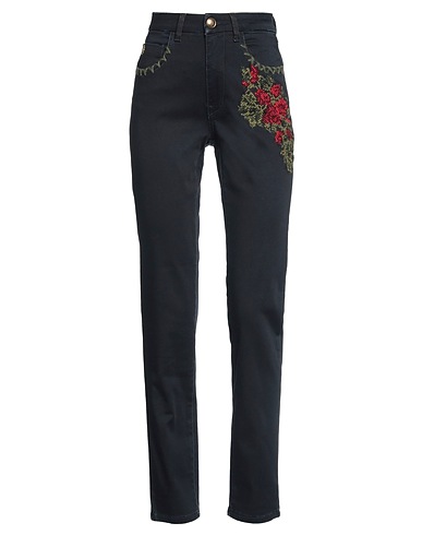 MARANI JEANS Casual pants Blue 96% Cotton, 4% Elastane