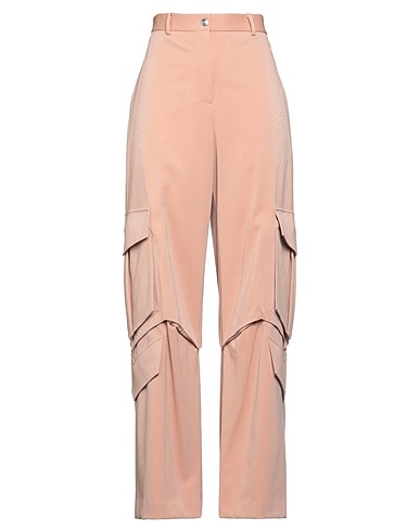 MSGM Casual trouser Beige 100% Viscose