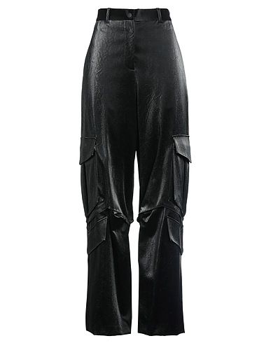 MSGM Casual trouser Black 100% Viscose