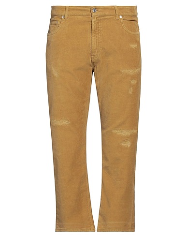 GRIFONI 5-pocket Lime green 98% Cotton, 2% Elastane