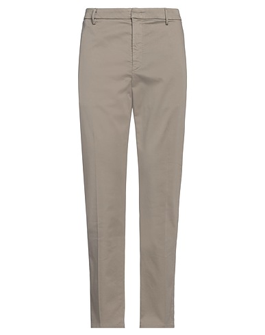 DONDUP Casual trouser Light grey 98% Cotton, 2% Elastane