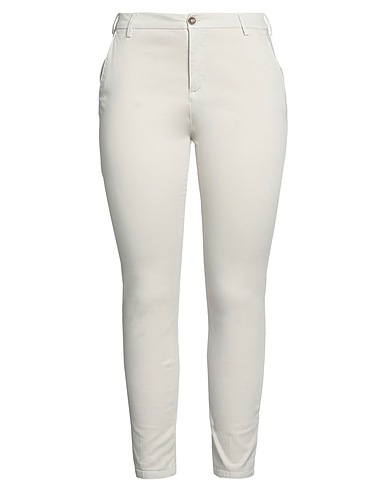 40WEFT Casual pants Beige 70% Cotton, 28% Tencel™, 2% Elastane