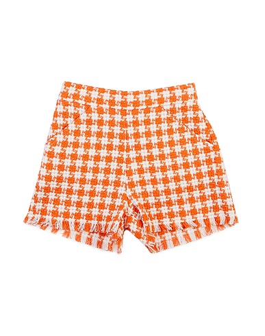 L:Ú L:Ú by MISS GRANT Shorts & Bermuda Orange 68% Cotton, 22% Polyester, 7% Other Fibres, 2% Acrylic, 1% Polyamide