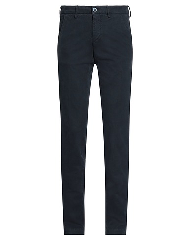 MASON'S Casual trouser Midnight blue 98% Cotton, 2% Elastane