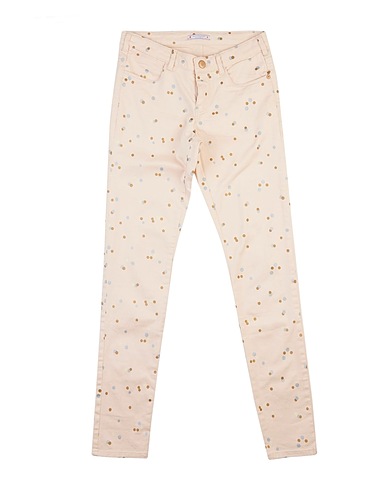 SCOTCH R'BELLE Denim trousers Light pink 97% Cotton, 3% Elastane