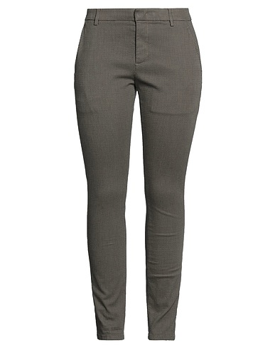 DONDUP Casual trouser Beige 77% Cotton, 20% Lyocell, 3% Elastane