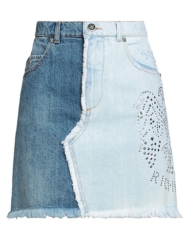 JOHN RICHMOND Denim skirt Blue 100% Cotton